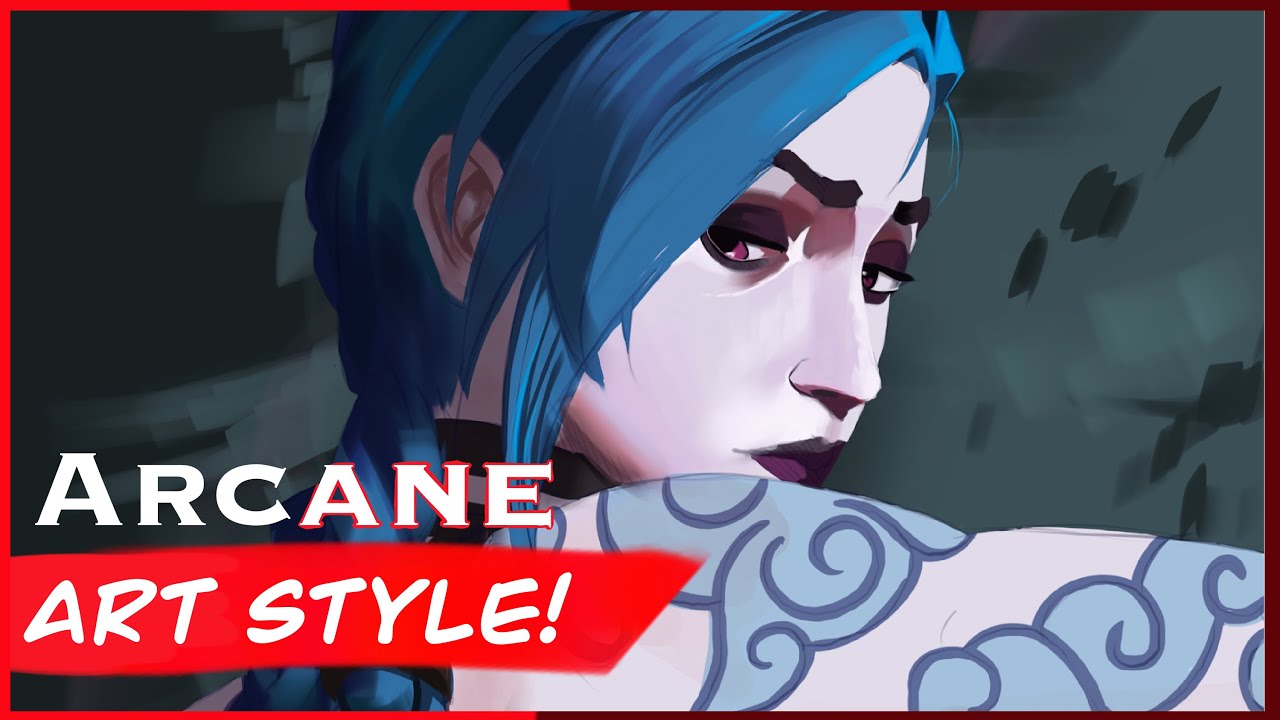 How to Draw: ARCANE Art Style