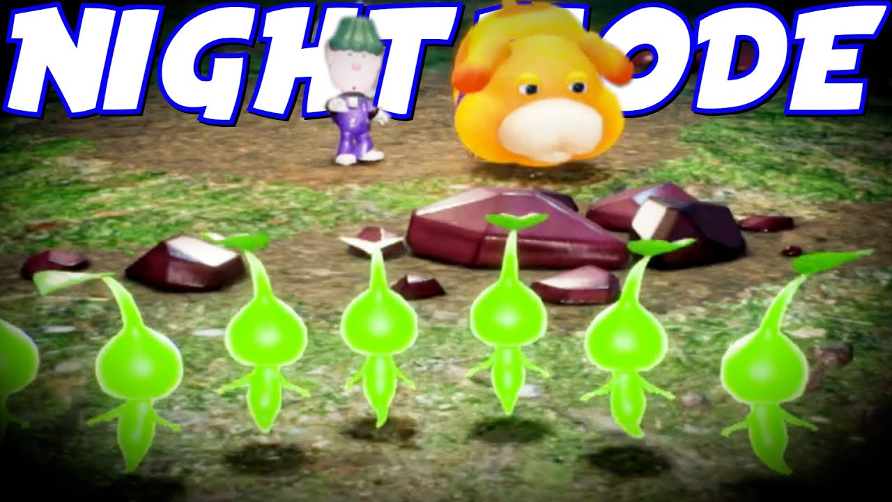 BEATING PIKMIN 4 IN ONE SESSION. (Night Mode!)