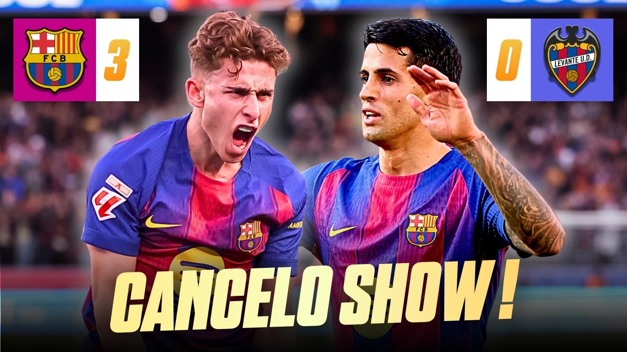 De Nouveau LEADER ! Le Barça se Réveille (BARÇA 3-0 LEVANTE)