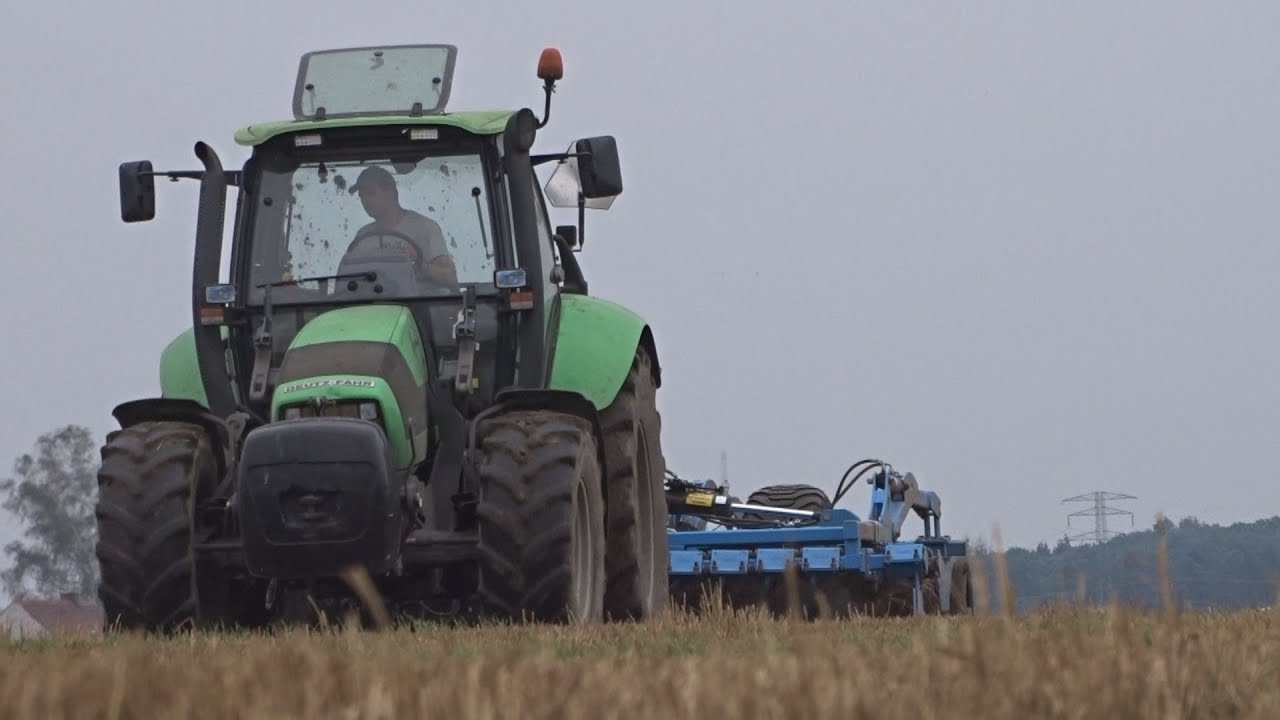 Talerzowanie 2020 Deutz-Fahr & Mandam 4m // Agro Bambry //