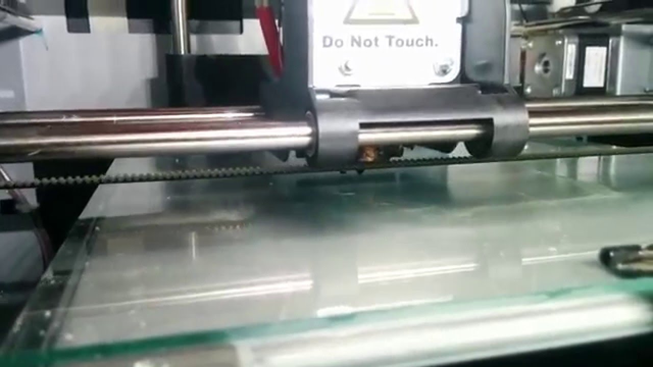 Da Vinci Pro 3D Printer - Printing On Glass Tutorial