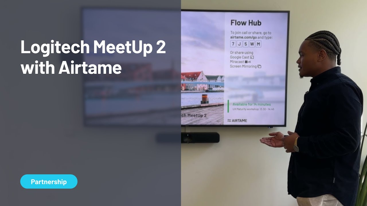 Airtame Hub + Hybrid with Logitech MeetUp 2 | Product Demo
