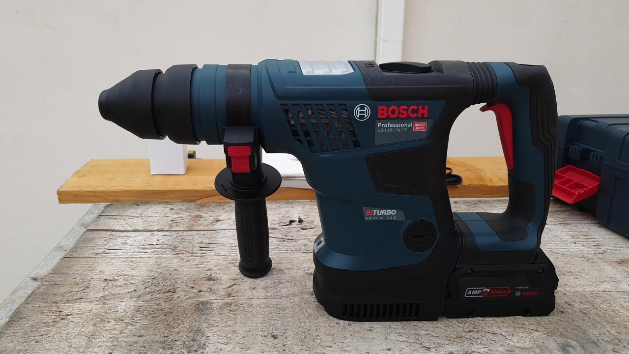 TEST perfo Bosch BITURBO GBH 18-34 CF