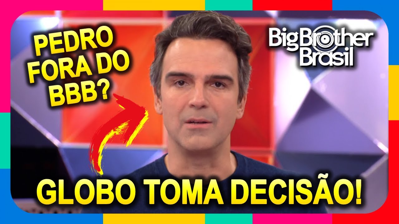 BBB 26: Globo quer Pedro fora do Big Brother Brasil? Jornalista revela 