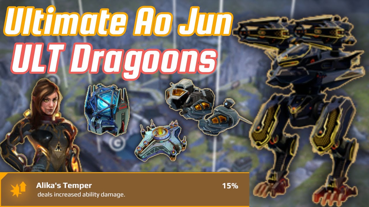 MK3 Ultimate Ao Jun - Ultimate Dragoons | Aopo | Alika Renner | War Robots