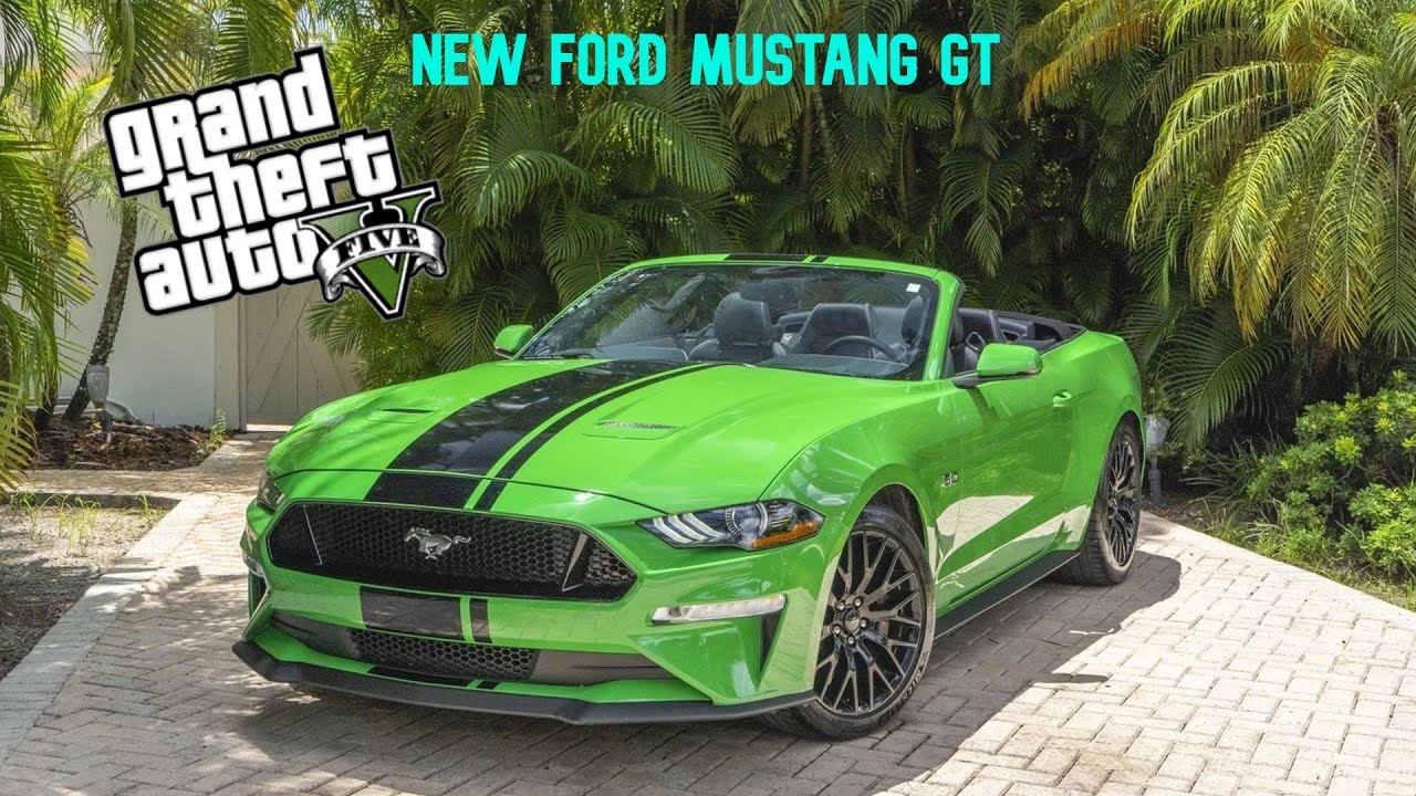 New Ford Mustang GT delivery in GTA 5 online