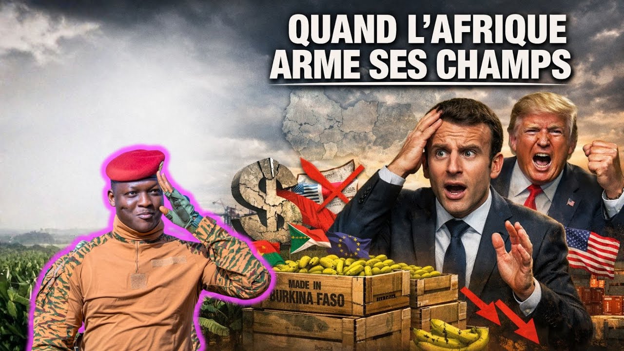 Ibrahim Traoré : Le Burkina Faso utilise les bananes pour défier les puissances mondiales !