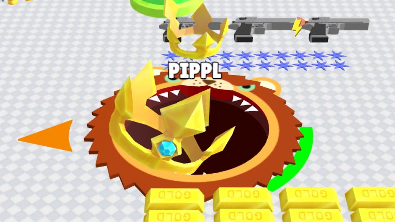 Hole.io [Holey.io] Battle Royale Map Control: 100.00%