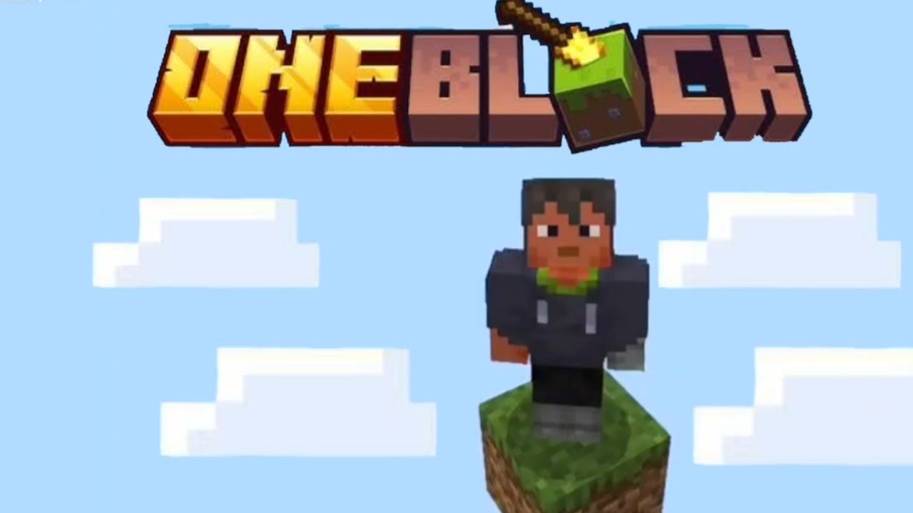 MİNECRAFT'TA ONE BLOCK SKYBLOCK OYNADIM!!!