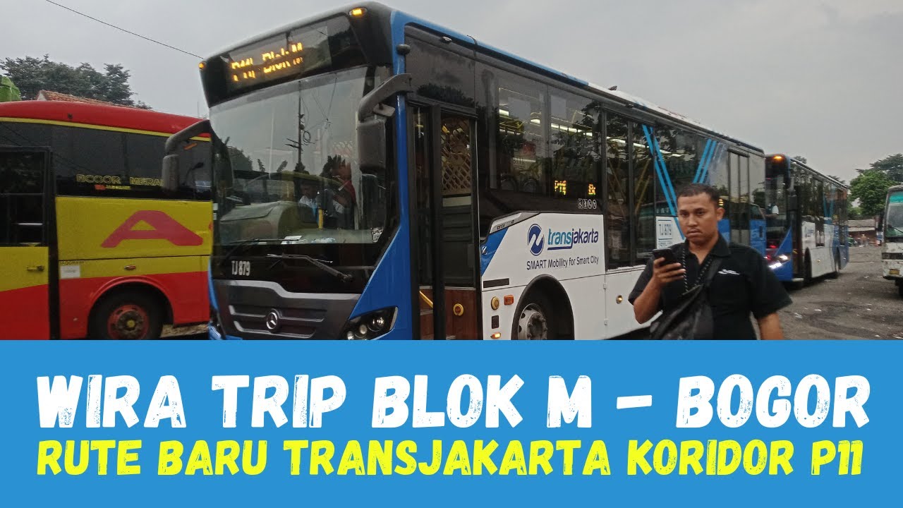 Mencoba Rute Baru TransJakarta Koridor P11 dari Blok M ke Bogor Hanya 3500 Via Tol Dalkot & Jagorawi
