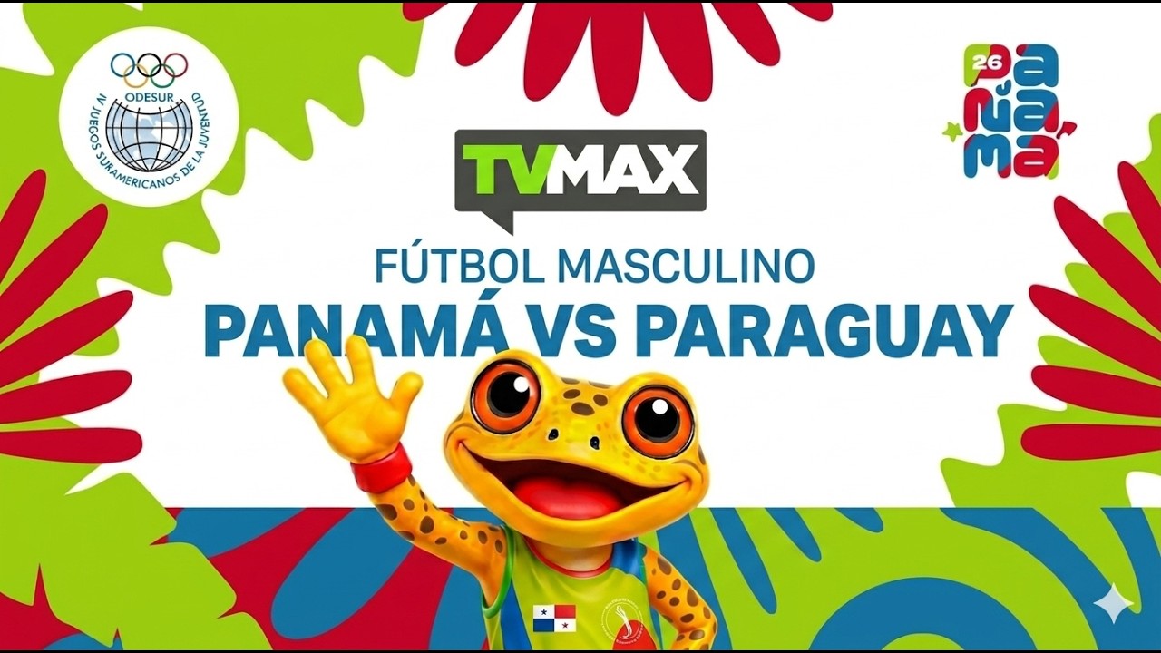 PANAM&Aacute; VS PARAGUAY | IV JUEGOS SURAMERICANOS DE LA JUVENTUD 2026 | TVMax
