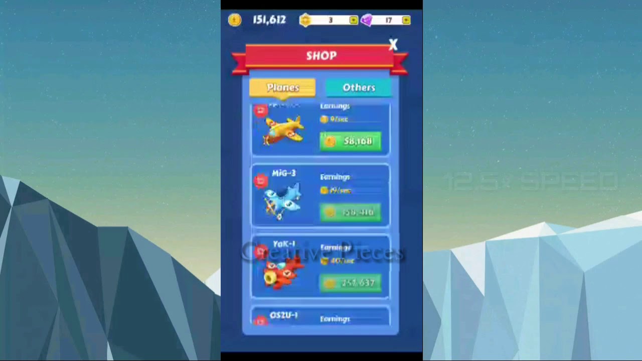 Merge Planes One Hour Gameplay Timelapse|Turbo Speed!|Creative Pieces|Youtube