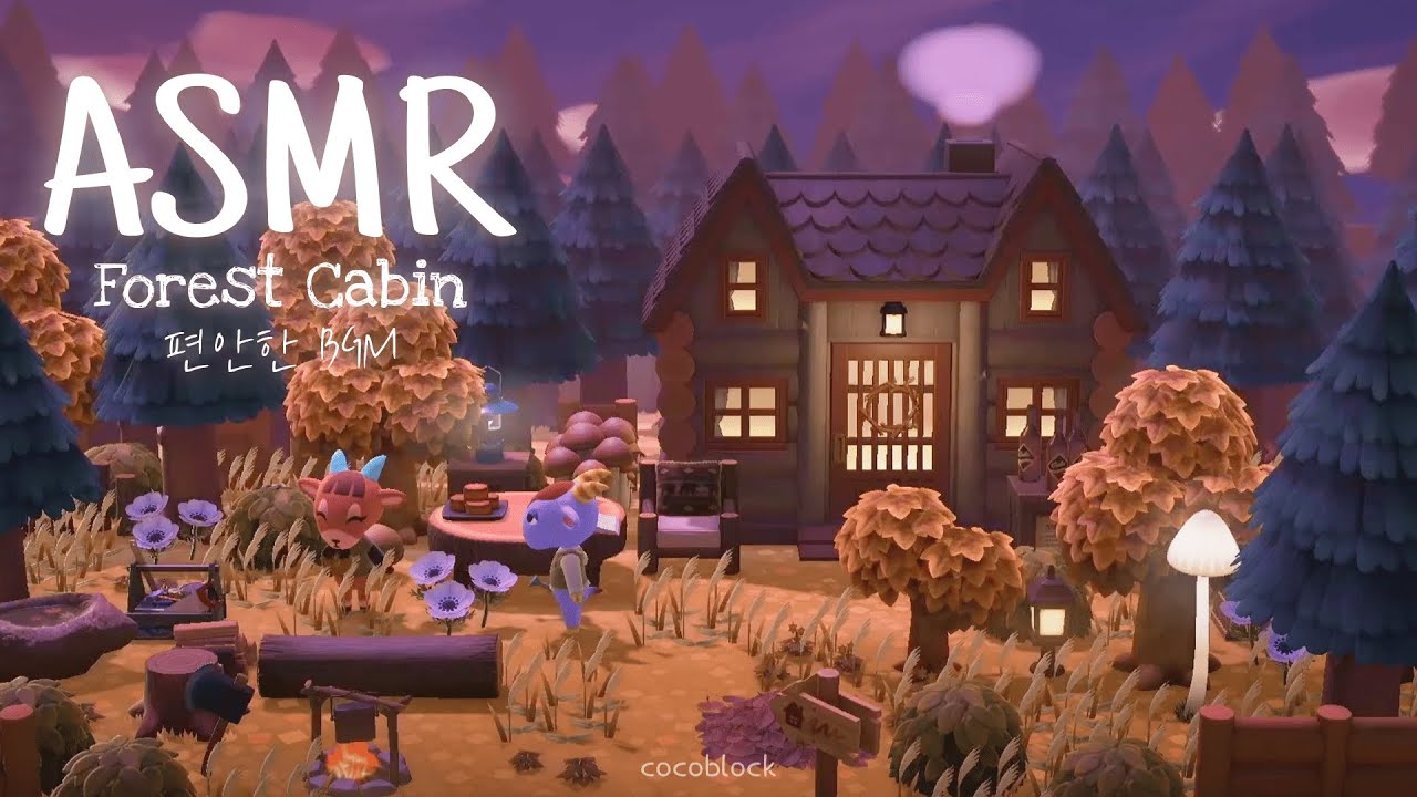 모동숲 BGM | 가을 숲 속 별장 | ACNH • あつ森