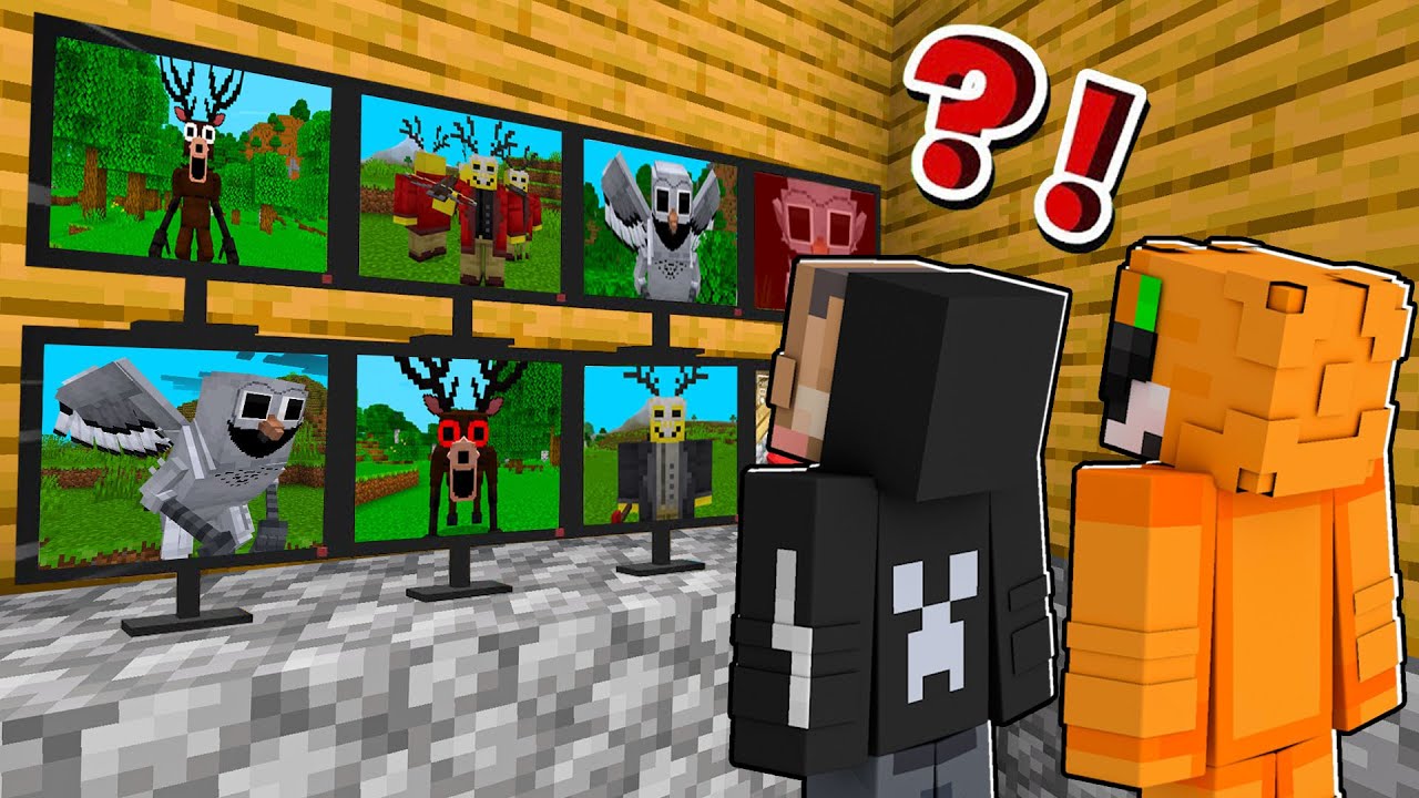 KITA MEMASANG BANYAK CCTV UNTUK MEMANTAU MONSTER 99 MALAM DI MINECRAFT!!