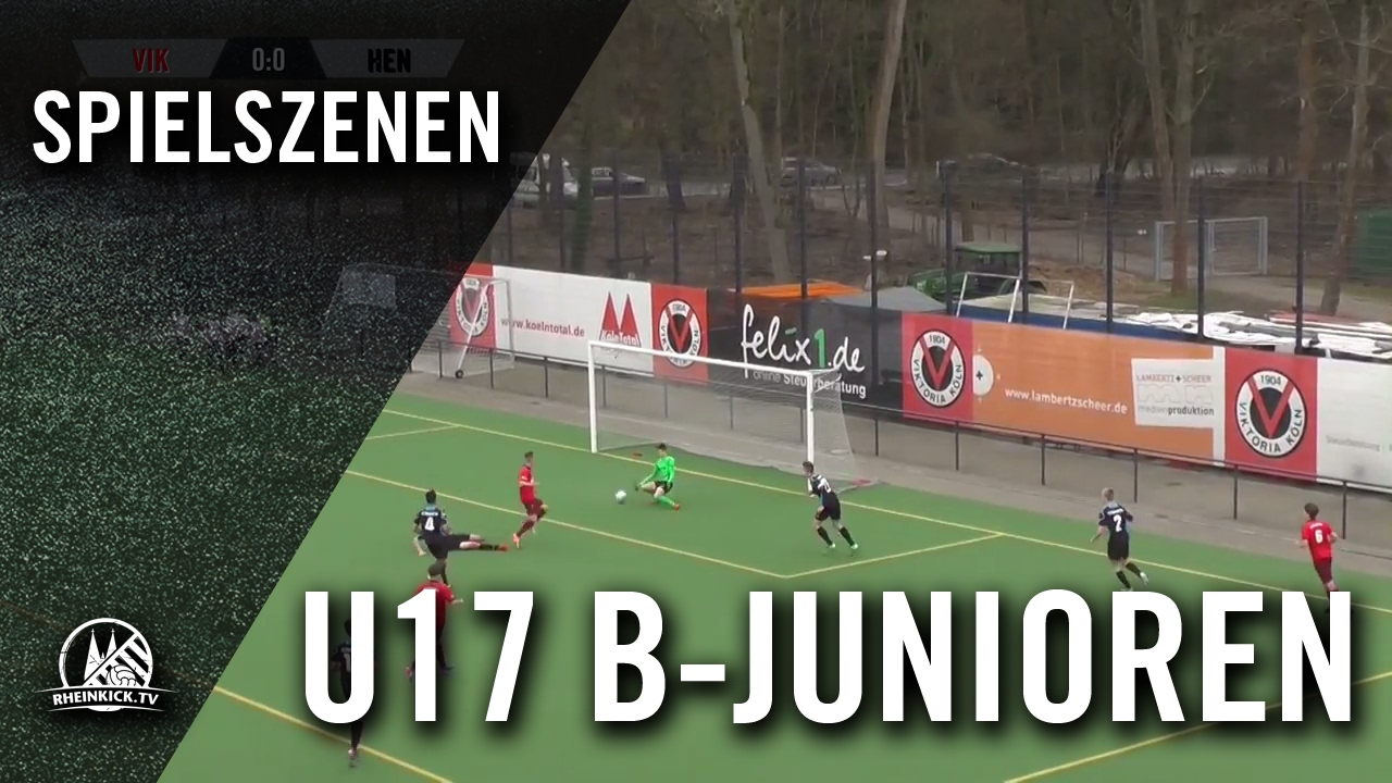 FC Viktoria Köln – FC Hennef 05 (U17 B-Junioren, Bundesliga West) - Spielszenen | RHEINKICK.TV