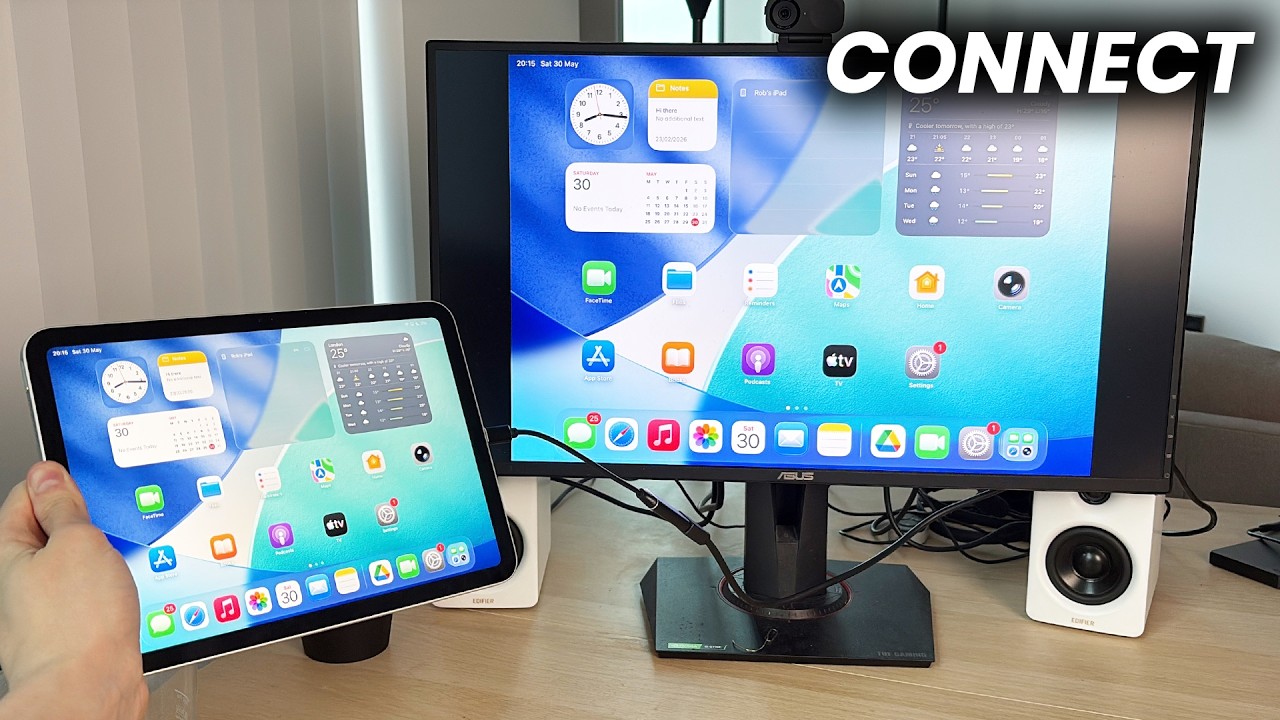 How To Connect iPad To External Display - Connect Monitor