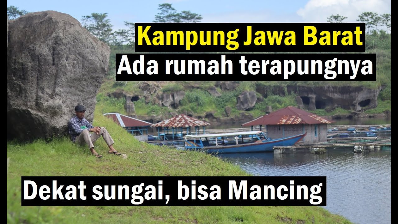Menikmati Suasana Kampung di Jawa Barat Sambil Mancing Disungai