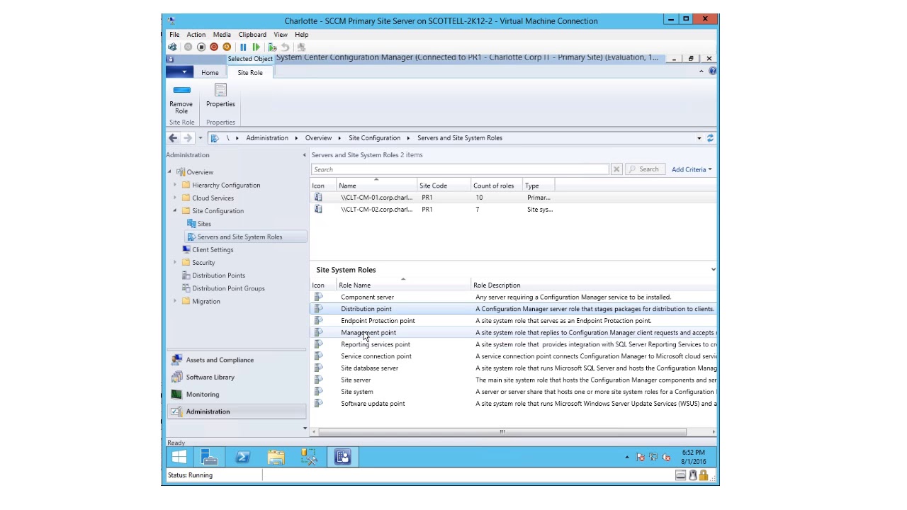 How to use configuration manager current branch to deploy windows 10