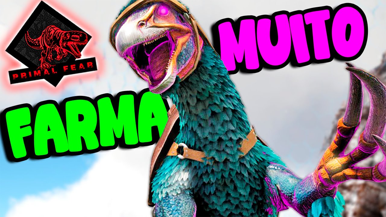 DOMEI O THEREZA FABLE INSANO!! ELE FARMA MAIS DO QUE VC IMAGINA!! - ARK PRIMAL FEAR #20