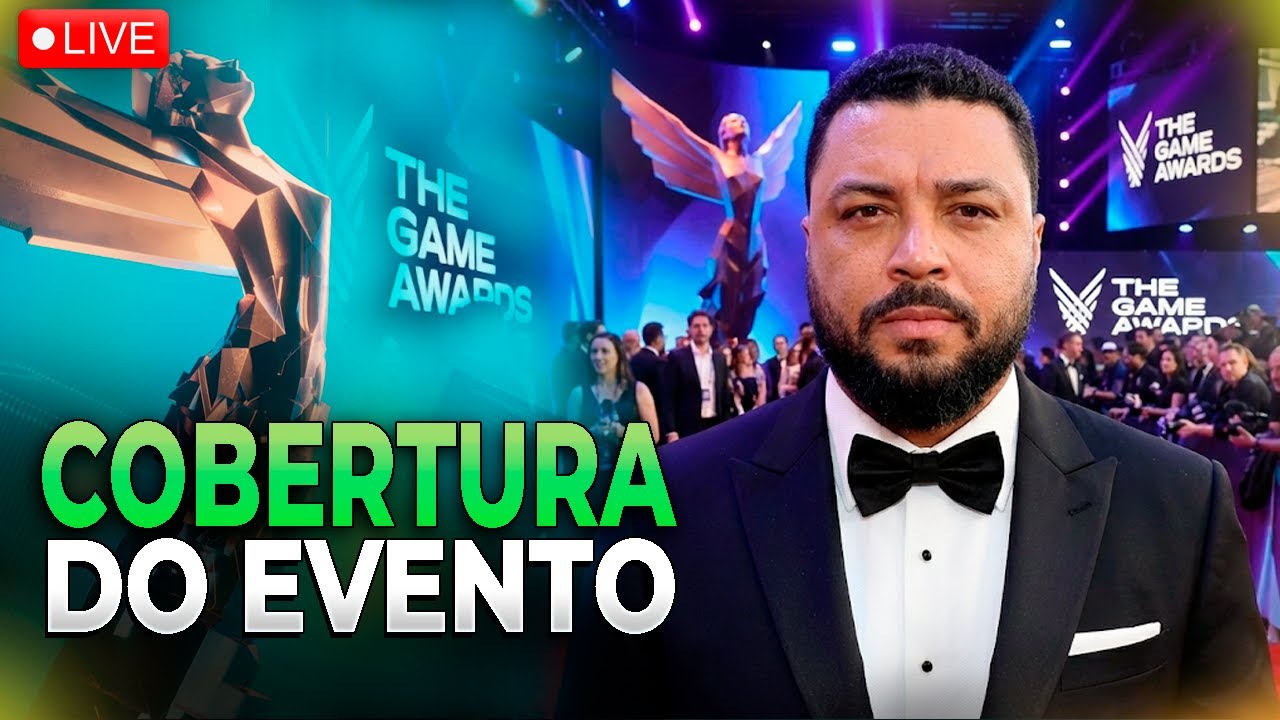 🚨 EVENTO: THE GAME AWARDS 2025 Ao Vivo EM 4K - NOVOS ANUNCIOS DE JOGOS!