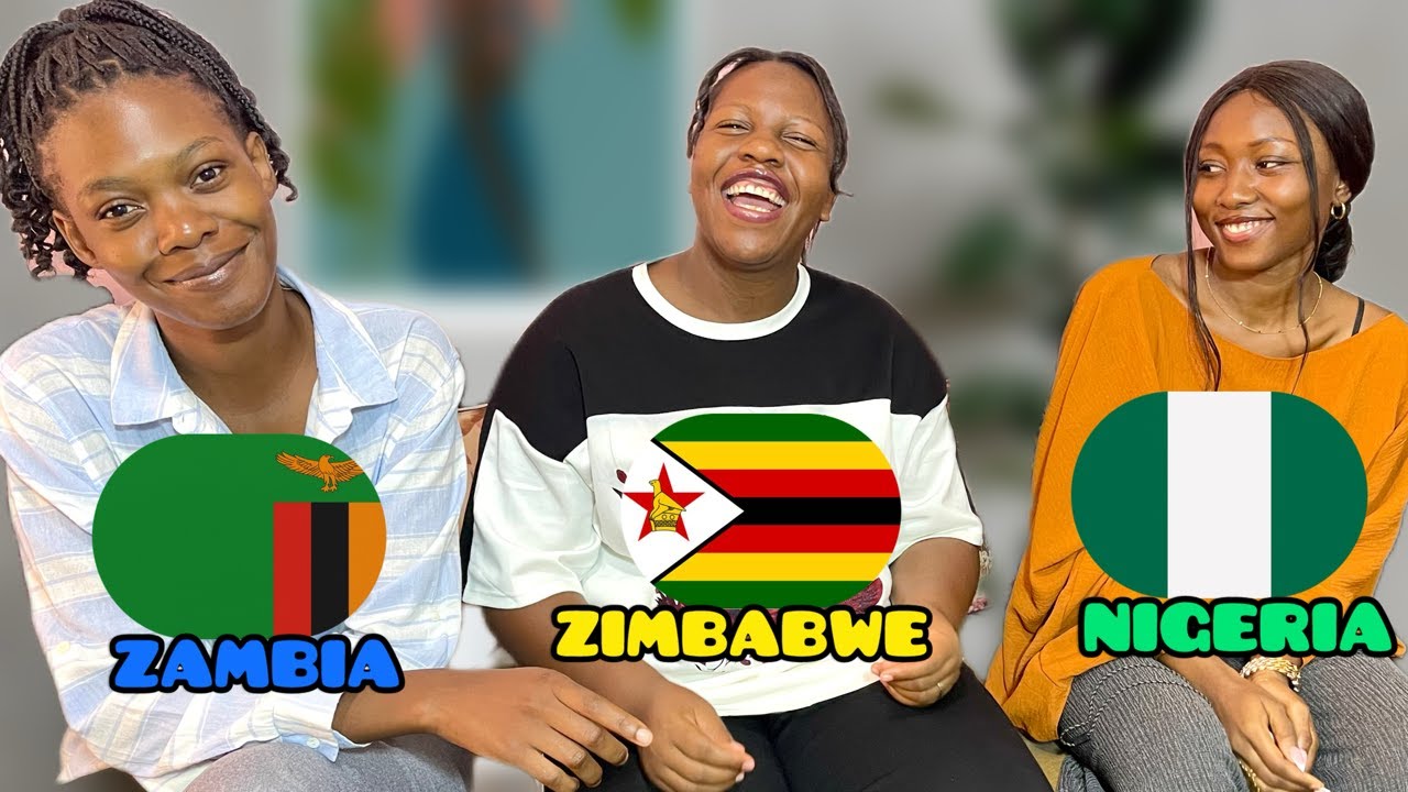 Забавный челлендж с африканским акцентом: Замбия🇿🇲 против Нигерии🇳🇬 против Зимбабве🇿🇼*Чрезвычайно...