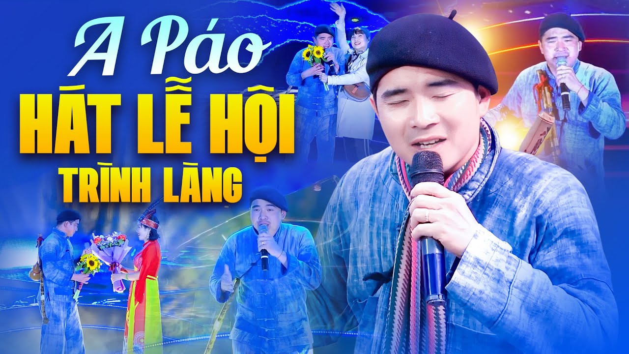 A Páo Hát Live 'Tìm Em Câu Ví Sông Lam' Căng Đét Tại Lễ Hội Trình Làng Khiến Khán Giả Phát Cuồng