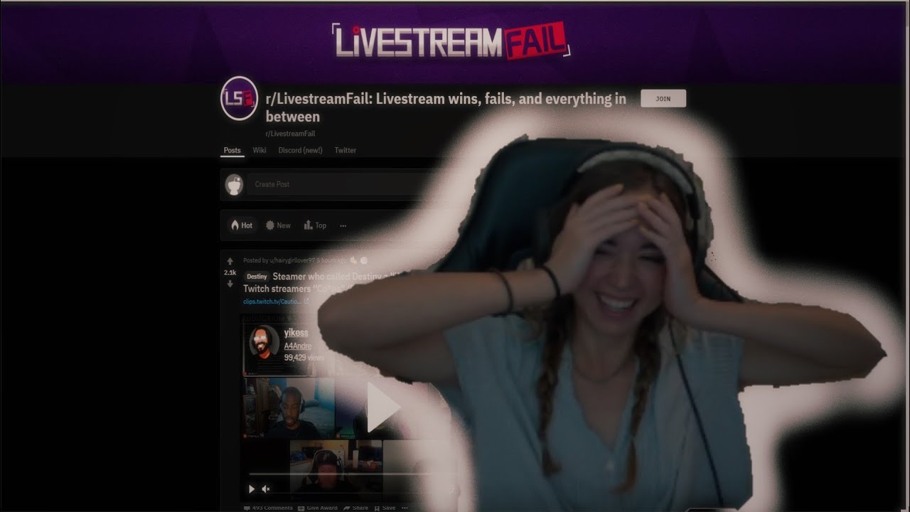 Maya Reacts to Live Stream Fails!