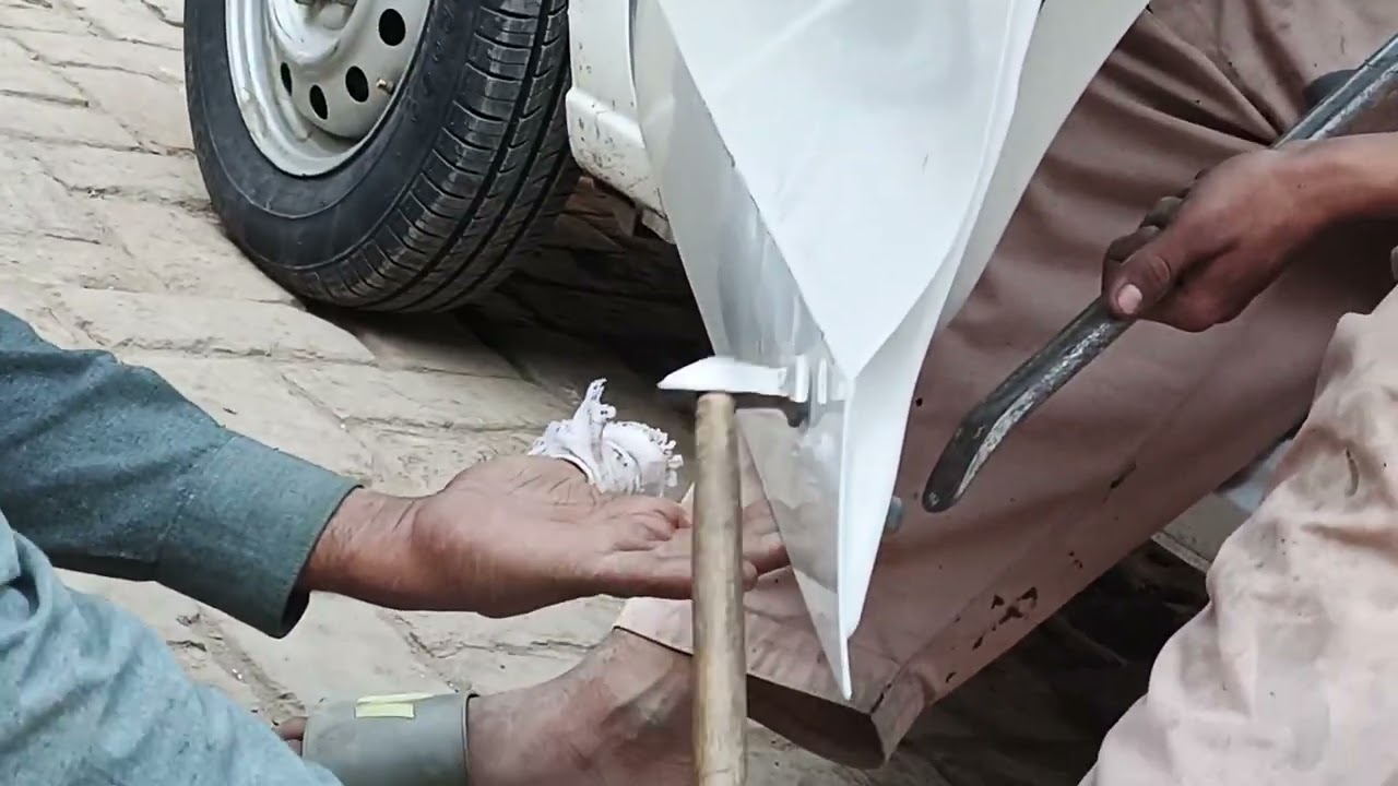 Suzuki alto 660cc dry denting in 3 minutes||door dry dent||dry denting 