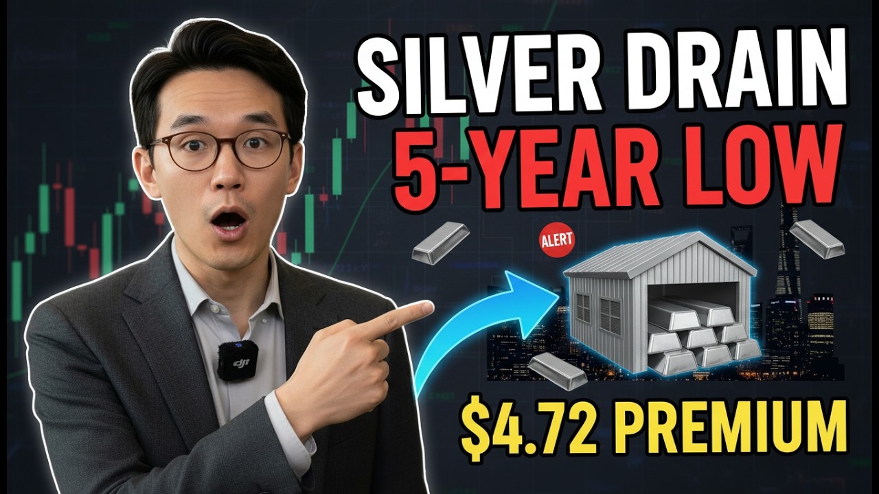 SILVER ALERT! COMEX Inventory Hits 5-Year Low While Shanghai Pays $4.72 Premium