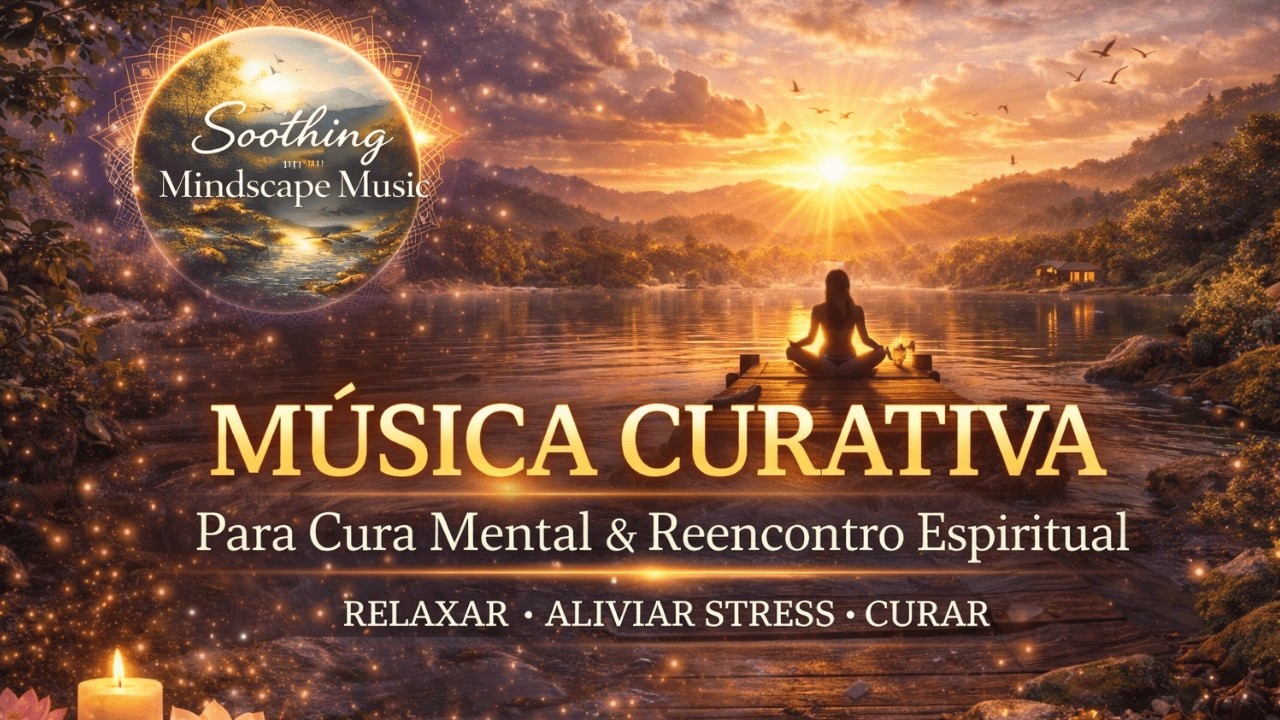 Cura Profunda, Reencontro Espiritual e Relaxamento: M&uacute;sica para Acalmar a Mente e acalmar o stress