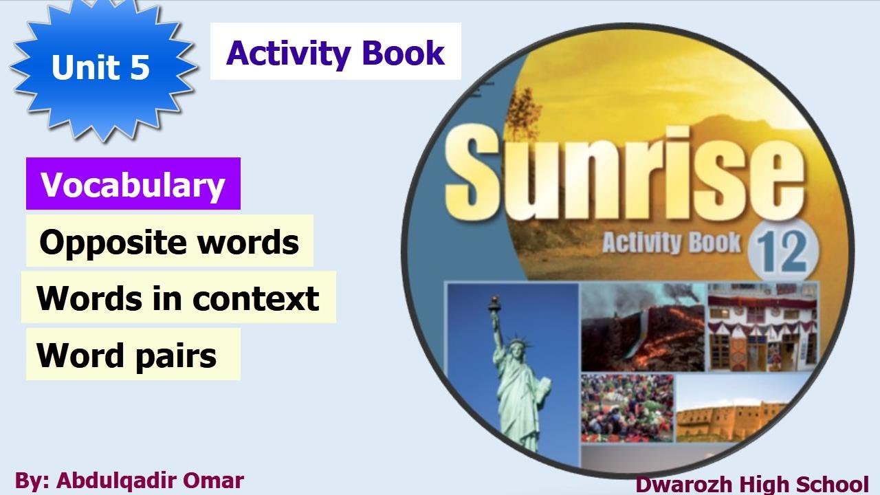 Sunrise 12:: Activity Book :: Unit 5