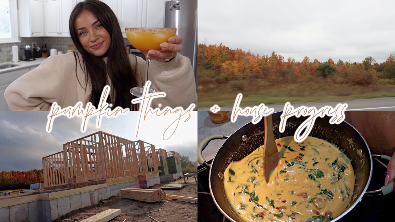 HOUSE UPDATE! PUMPKIN SPICE MARGS? 🎃😰 + PUMPKIN PASTA W/CHEF STEPH
