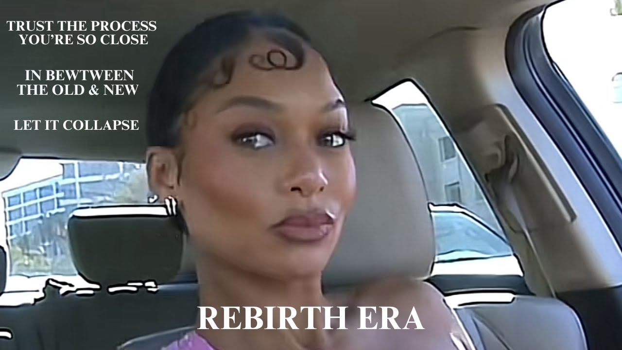 Old you is gone. Trust the process during a rebirth 