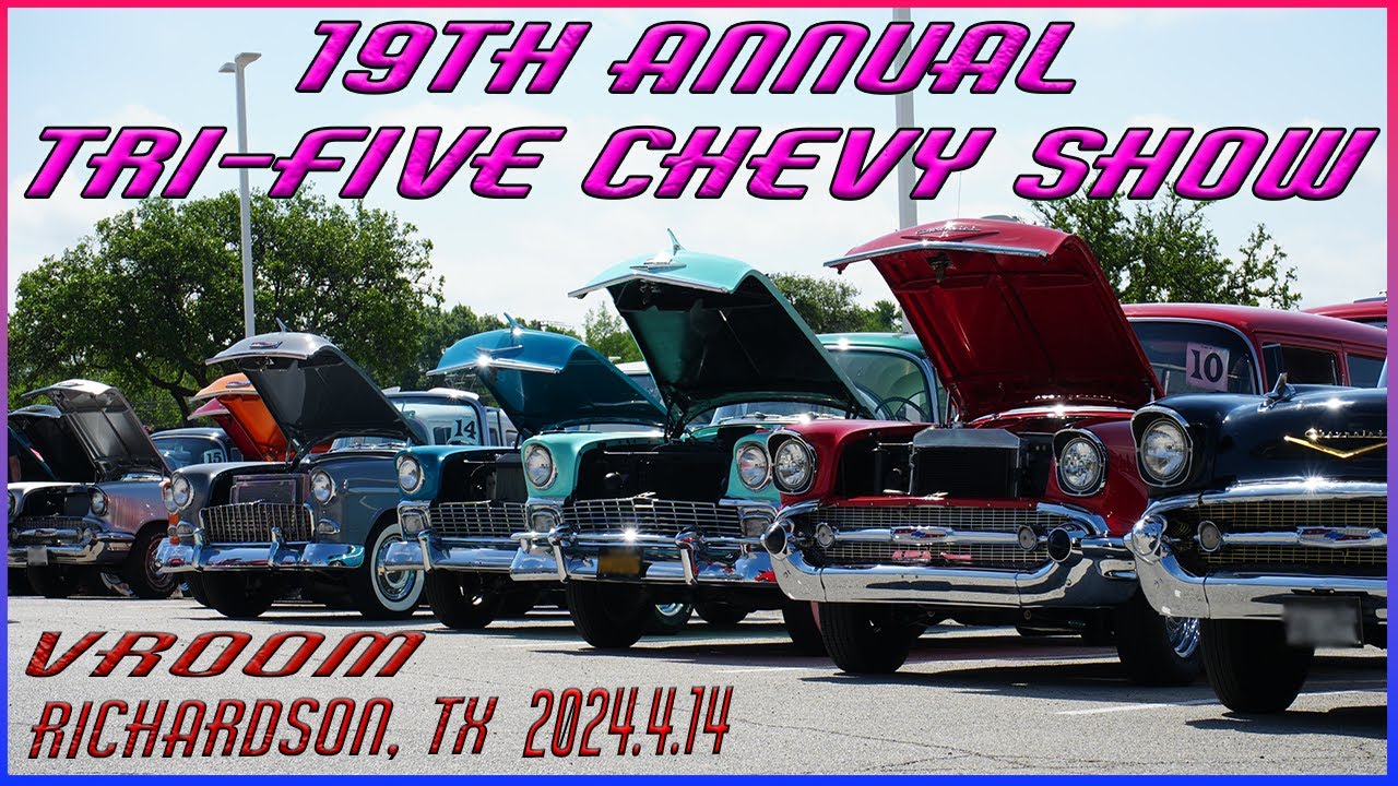 Vroom: 19th Annual Tri-Five Chevy Car Show