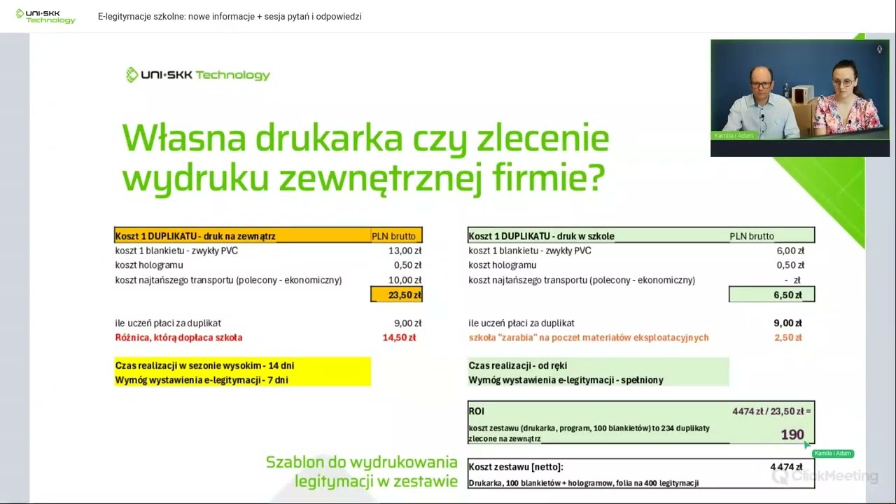 ​E-legitymacje szkolne: nowe informacje + sesja pytań i odpowiedzi - Zapis webinaru