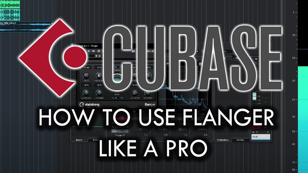 What is a FLANGER And How To Master It l Cubase Tutorial l Production Guide #cubase