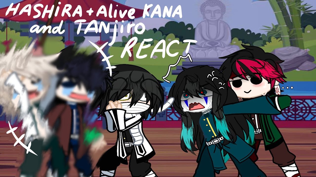 💫||Hashiras + Alive Kanae and Tanjiro react to Tiktoks about them🌈||SaneGiyuu friendship||Part?/?||🙂