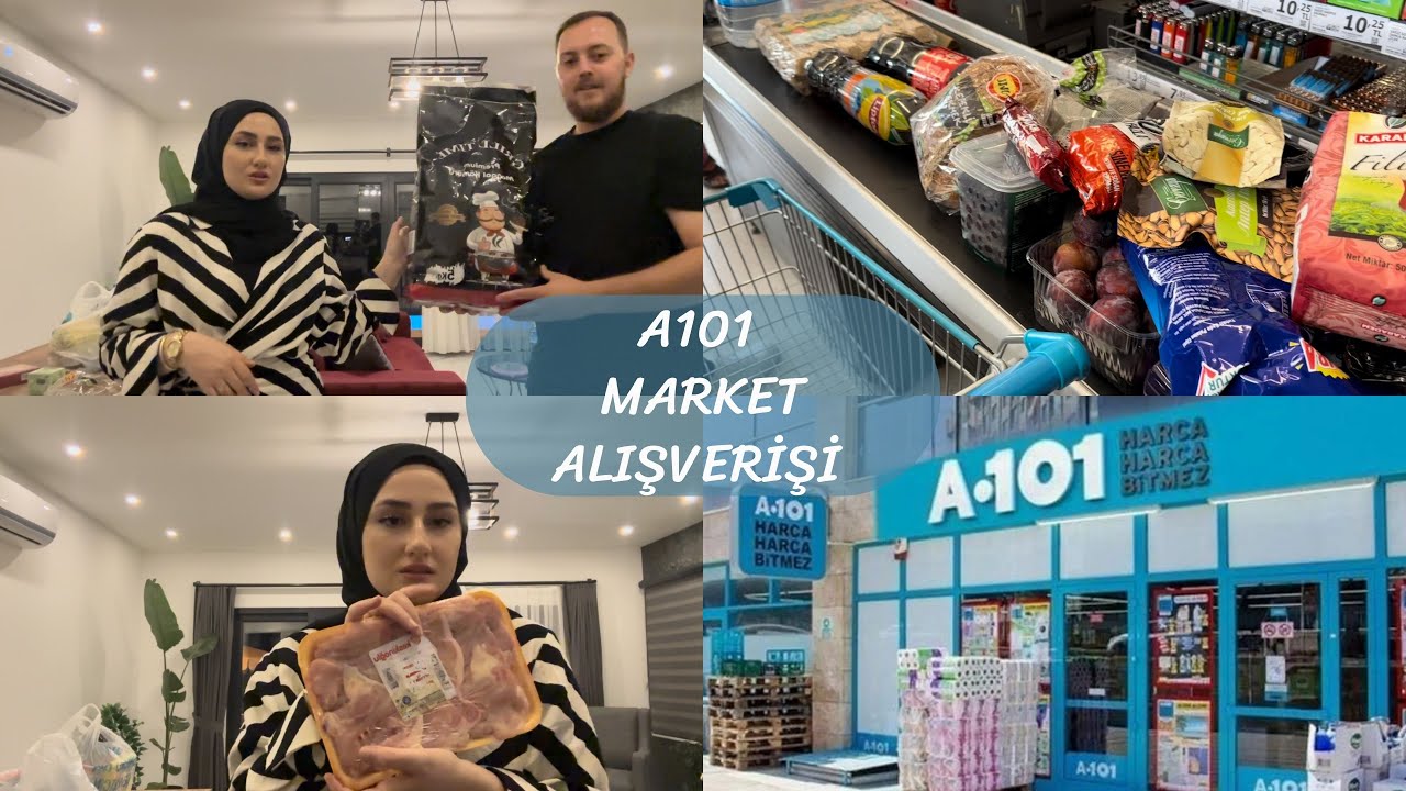 A101 Market Alışverişi, 2600₺’lık Market Alışverişinde Neler Aldım? Tatil Market Alışverişi