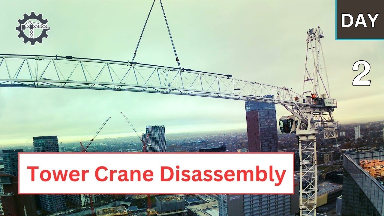 Dismantling Tower Crane 2 | Day 2