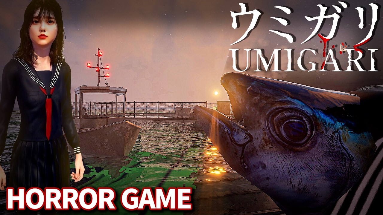 UMIGARI  ウミガリ | Full Game No Commentary | ChillasArt Horror Game on Steam