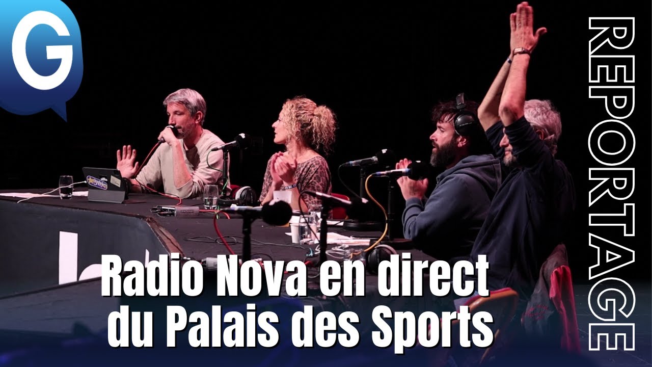 Reportage - La bande &agrave; Meurice en direct du Palais des Sports - video
