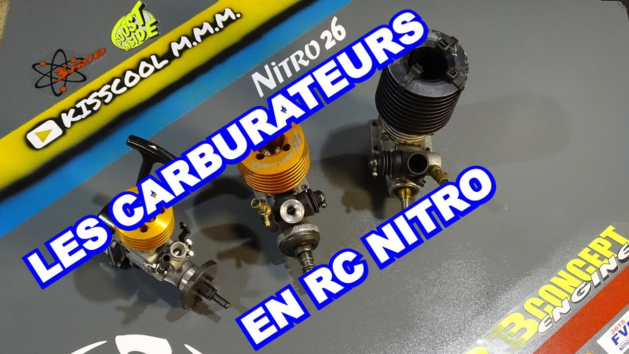 Les carburateurs RC Nitro, comment c'est fait
