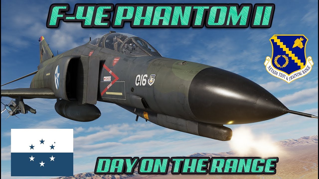 Day on the Range | DCS F-4E Basic Surface Attack (BSA) Dive Toss Training | NTTR #acecombat 