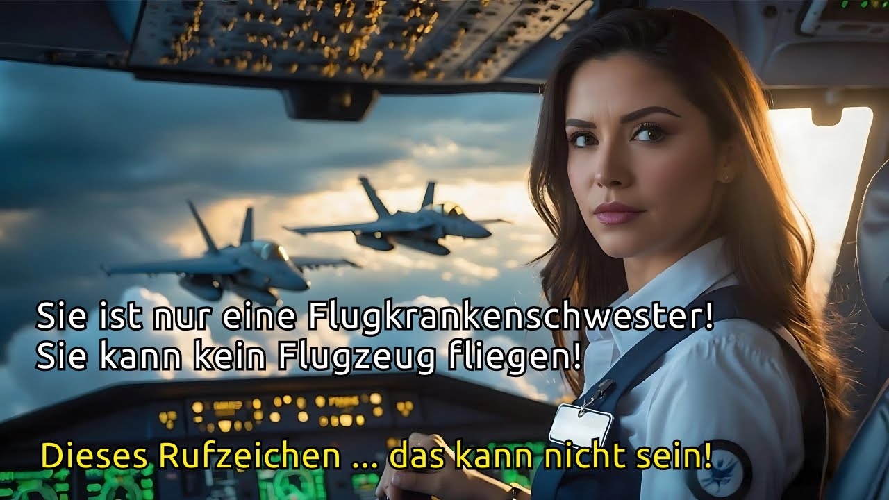 Sie rettete alle an Bord — dann donnerte der Himmel, als F-22-Jets ihren Rufnamen hörten.