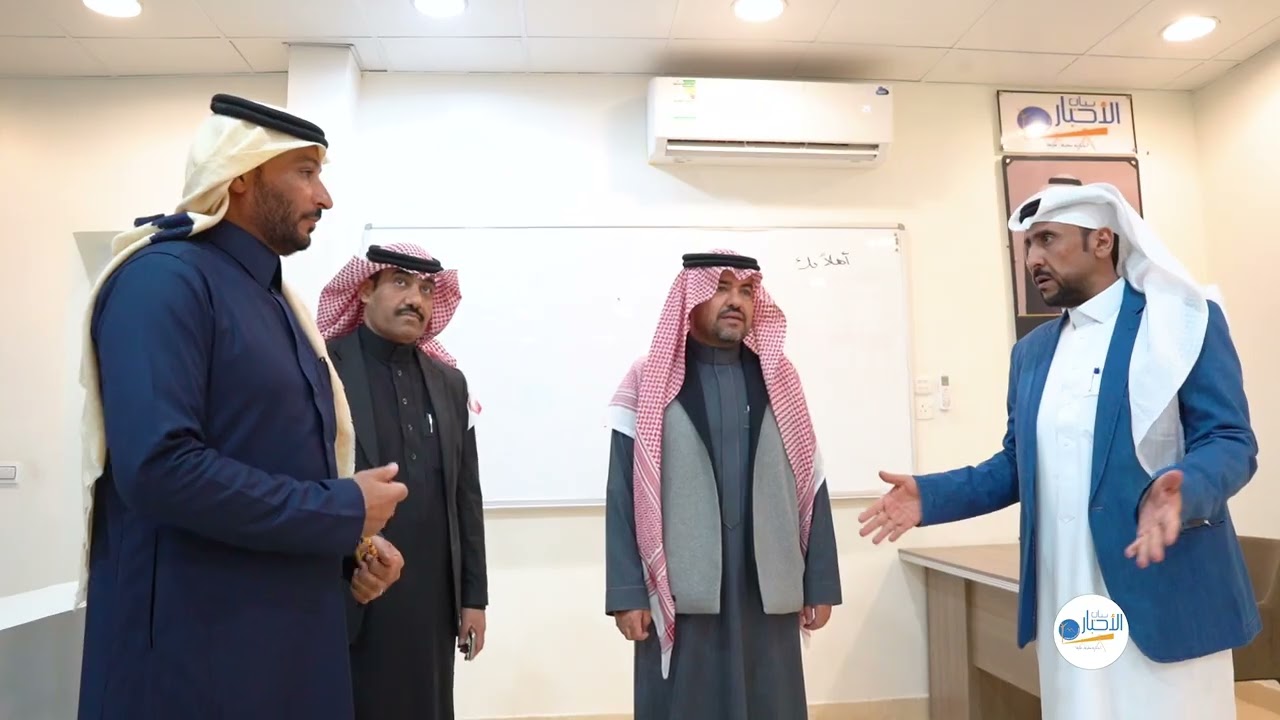 زيارةسعادة المستشار الإعلامي  الأستاذ فهد الديدب  لمؤسسة بيان الأخبار