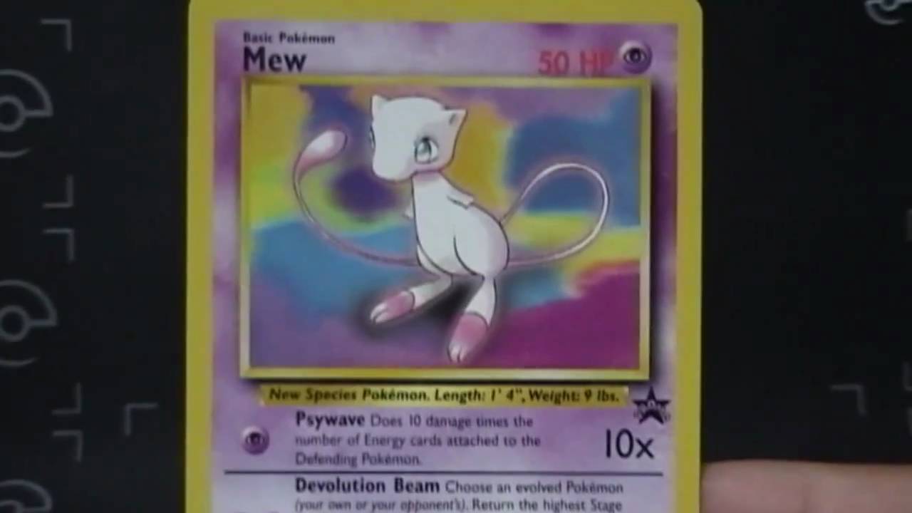 Mew black star promo surprise!
