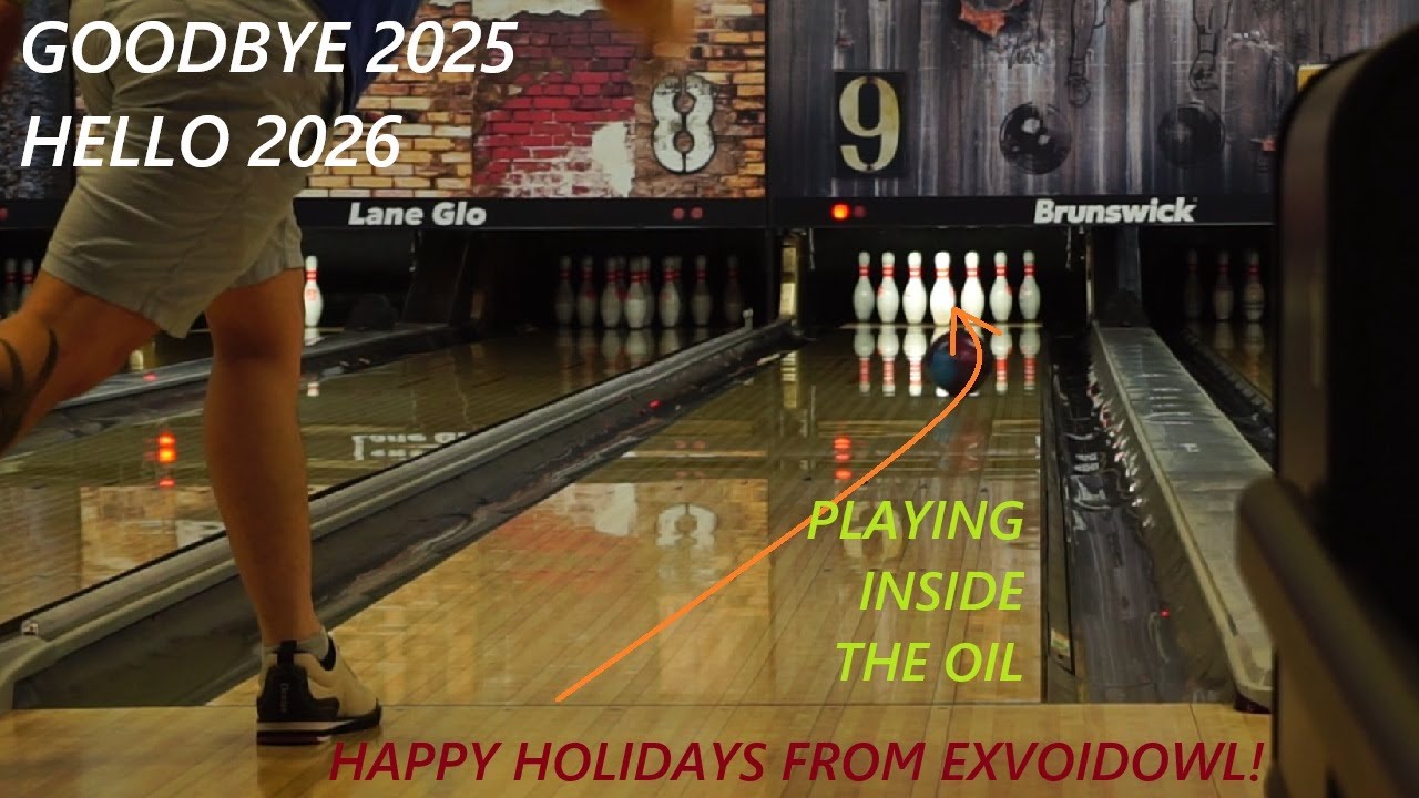 BOWLING | Wrapping up YEAR 2025 w/ Sunday Practice #bowling #twohandedbowling #bowler
