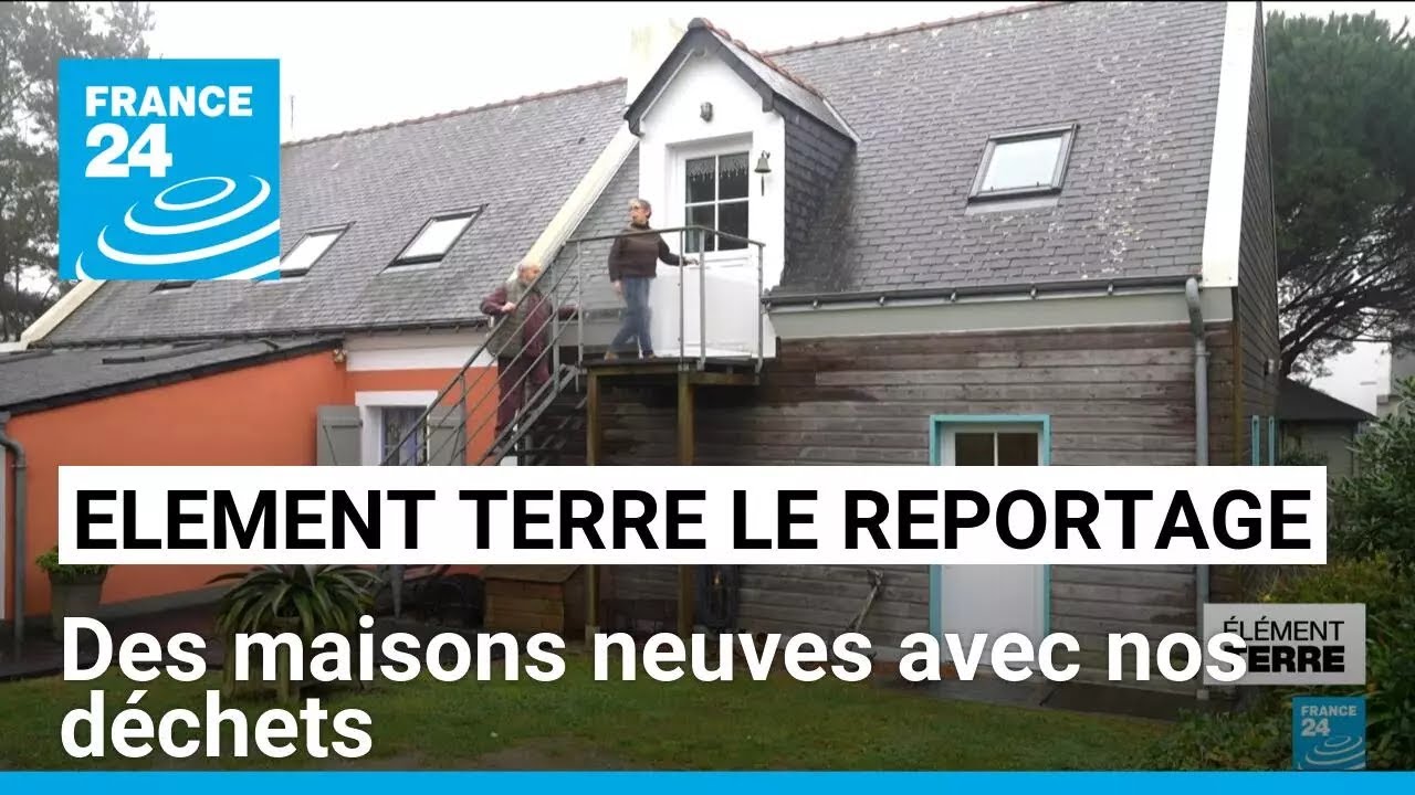 Leurs maisons tout confort sont faites avec les d&eacute;chets de nos poubelles jaunes &bull; FRANCE 24