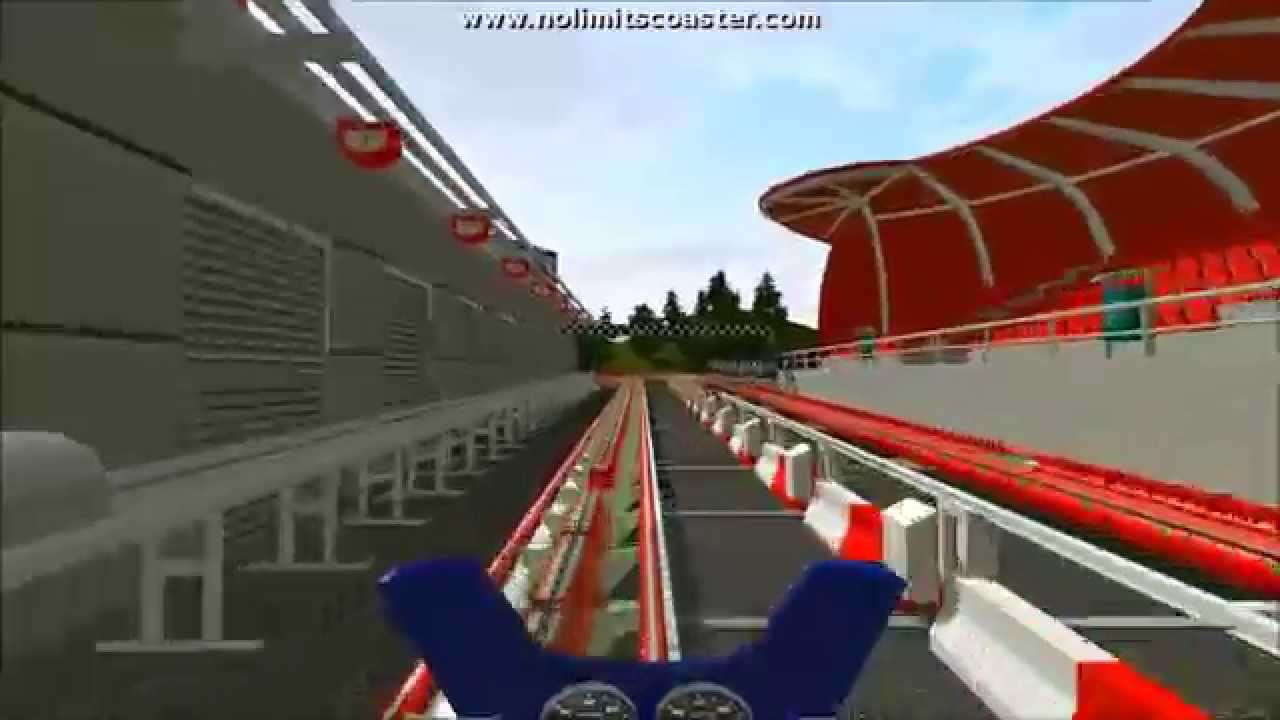Grand Prix - NoLimits Vekoma motorbike coaster