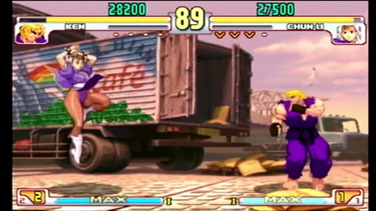 The Dominoes 7 Show Street Fighter Saturday Challenger Ken vs Champion Chun Li
